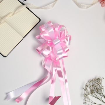 Бант-шар 7см розовый 10/10