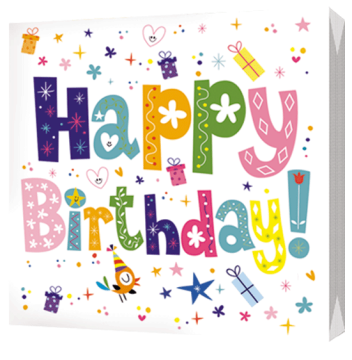 Салфетки (33х33) 3-сл Happy birthday  (20) 1/15
