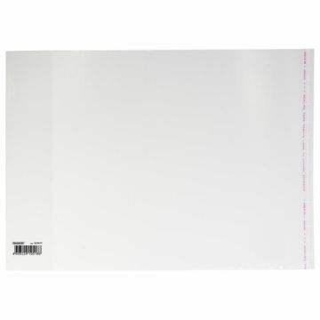 Обложка 280х450 70мкм для учебников мл.классов, универсальная, клейкий край ПП ПИФАГОР 1/100