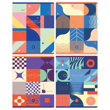 Тетрадь 48л А5 клетка скоба Wrong form Greenwich Line 1/8/56