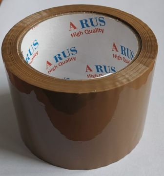 Клейкая лента (скотч) (75х66) темная ARUS (АРУС) 204 4/24