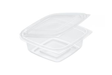 Контейнер с крышкой ПЭТ (138х138х48) СКр-14/14-375 UPAX-UNITY 400/400 