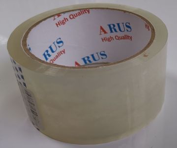 Клейкая лента (скотч) (48х66) прозрачная ARUS (АРУС) 204 6/36