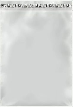 Курьер-пакет п/э 150х210+40мм 50 мкм клапан без кармана ПРОЗРАЧН. 50/4000 