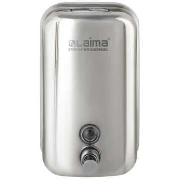 Диспенсер для жидкого мыла 1л LAIMA PROFESSIONAL INOX нерж сталь зеркальный 1/30