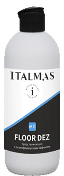Средство жидкое 500мл для мытья полов IPC FLOOR DEZ с дезин. эффектом Италмас 1/12