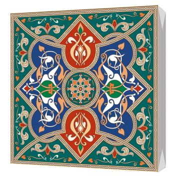 Салфетки (33х33) 3-сл Татарский орнамент (20) 1/15