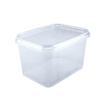 Крышка прямоугольная прозрачная 0,28/0,4/0,5л  91/К Перинт 1000/1000