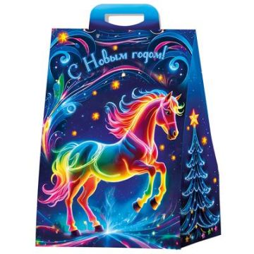 НГ Коробка Северное сияние ламинацией до 2кг 230х100х330мм 1/80