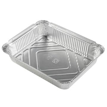 Касалетка алюминиевая 225х175х35 1125мл L-край R29L (крышка 474071) Русал 50/500