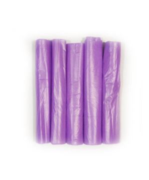 Пакет фасовочный рул (28х40)-8 фиолетовый (5рул) МП 1/20