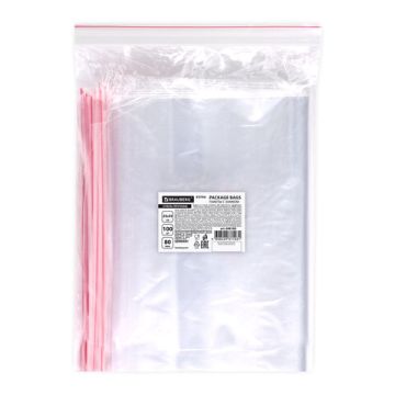 Пакет Zip-Lock (25х35)-80 гриппер с замком Brauberg extra (100шт) 80мкм 1/15 
