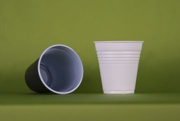 Стакан одноразовый ПП 0,155л вендинговый кофе коричнево-белый Тип3 UPAX-UNITY 50/2000 