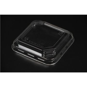 Крышка для  контейнера 125мл ПР-СТ-80/45 (80Х80) ПЭТ Протэк 720/720