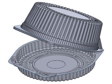 Емкость торт Т-305Л (d186х93) 450/450