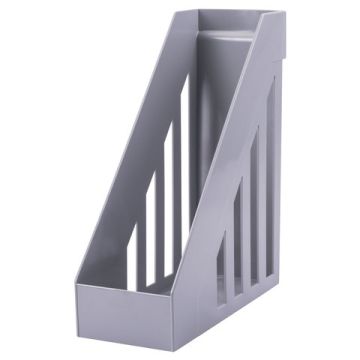 Лоток вертикальный для бумаг 277х100х290мм серый Maxi Brauberg 1/20