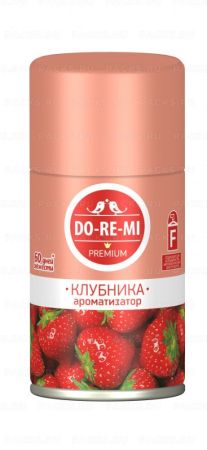 Картридж аэрозольный 250мл Do-re-mi Premium Клубника со сливкам Сибиар 1/12 