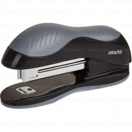 Степлер №10 до 15л антистеплер черно-серый  leader Attache 1/12