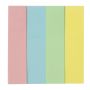 Закладки клейкие бумажные 50х12мм 4цв.х25л пастель STAFF 1/48/768 (Клиент)