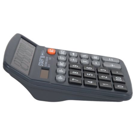 Калькулятор настольный STAFF PLUS DC-111 (180x145мм) 12 разр дв. питание + батарейка 1/1