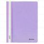 Папка скоросшиватель с прозр верхн лист BRAUBERG А4 лиловый 1/25 (Клиент)