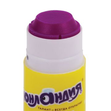 Клей-карандаш 09г обесцвечивающийся цветной ЮНЛАНДИЯ 1/30/1080