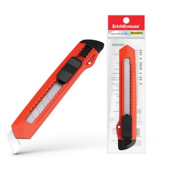 Нож канцелярский 18мм фиксатор (Клиент)