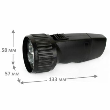 Фонарь аккумуляторный ULTRAFLASH 5хLED вилка заряд от сети LED3859 1/108 (Под заказ)