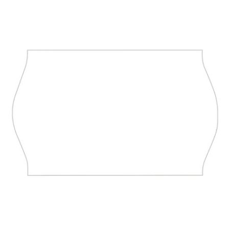 Этикет-лента (26х16) белая 800шт/рул/д/пистолета волна BRAUBERG 5/100 (клиент)