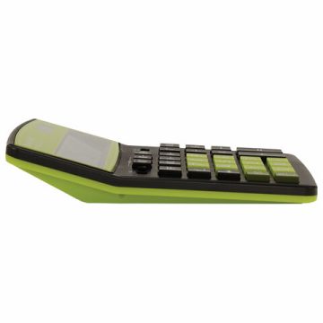 Калькулятор настольный BRAUBERG EXTRA-12-BKBU (206x155мм) 12разр дв питание ЧЕРНО-САЛАТОВЫЙ 1/20
