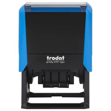 Датер самонаборный 6 строк+дата оттиск 60х40мм синий TRODAT4727 Bank кассы в компл (Клиент)1/1