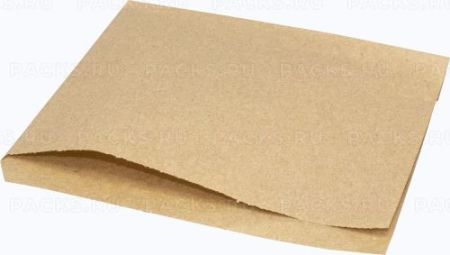 Пакет бумажный уголок 175х170 40гр/м2 жиростойкий крафт 1/3000