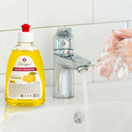 Мыло жидкое 300мл пуш-пул Лимон Мелодия 1/24