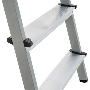 Стремянка 4 ступени сталь/алюминий до 150кг НОВАЯ ВЫСОТА 1/1 (Клиент)