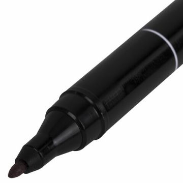 Маркер перманентный черный 1мм тонкий наконечник 2846 CENTROPEN 1/10/200