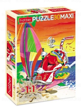 Пазл детский 30 элементов MAXI Морское приключение 1/20
