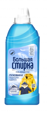 Средство жидкое 500мл Большая стирка гель для стирки  мембранных тканей и пуховиков 1/6