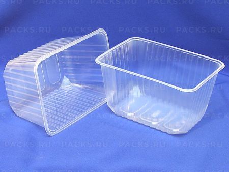 Контейнер ПП 2000мл (186х132) Кларити (464336) 100/500 