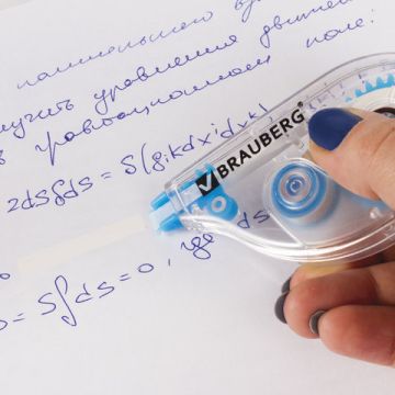 Корректирующая лента 5мм х 6м в блистере 221685 BRAUBERG 1/12