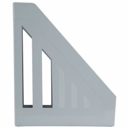 Лоток вертикальный для бумаг 260х85х300мм серый Brauberg Contract 1/16 (Клиент)