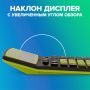 Калькулятор настольный BRAUBERG EXTRA-12-BKBU (206x155мм) 12разр дв питание ЧЕРНО-САЛАТОВЫЙ 1/20