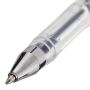 Ручка гелевая синяя 0,5мм линия 0,35мм STAFF Basic GP-789 1/50