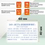 Штамп самонаб 8-стр оттиск 60х40мм синий б/рамки TRODAT 4927/DB корпус синий КАССА 1/10/1