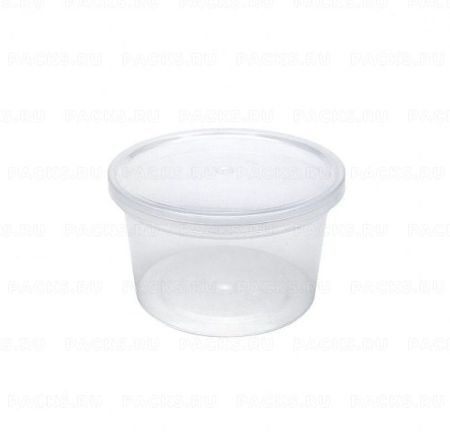 Банка 0,5л d-112 б/кр прозрачная Д-Полимер (крышка 444673) 400/400