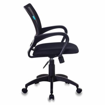 Кресло CH-695N/BLACK с подлокотниками сетка черное TW-11/TW-01 1/1 (Клиент)