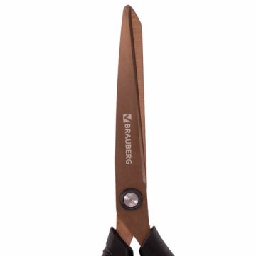 Ножницы 210мм титан 2-х сторон заточка Heavy Duty BRAUBERG 1/12/144(Клиент)