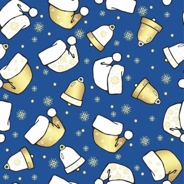 НГ Бумага упаковочная 70х100см ЗОЛОТАЯ СКАЗКА Snow Fun 10дизайнов 105г/м2 1/50