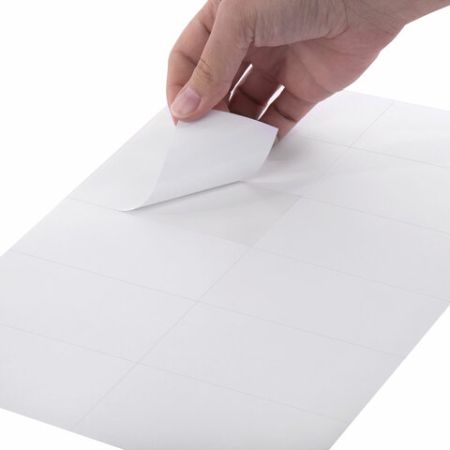 Этикетка самоклеящаяся 105х48мм 50л 12этикеток белая TANEX 1/20  (клиент)