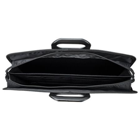 Папка-портфель пласт. БОЛЬШОГО ФОРМАТА BRAUBERG ПОРТФОЛИО А3 (470х380х130мм), 3 отд., черный 1/10