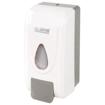 Диспенсер (дозатор) для жидкого мыла LAIMA PROFESSIONAL ECONOMY наливной 1л белый 1/30(Клиент)